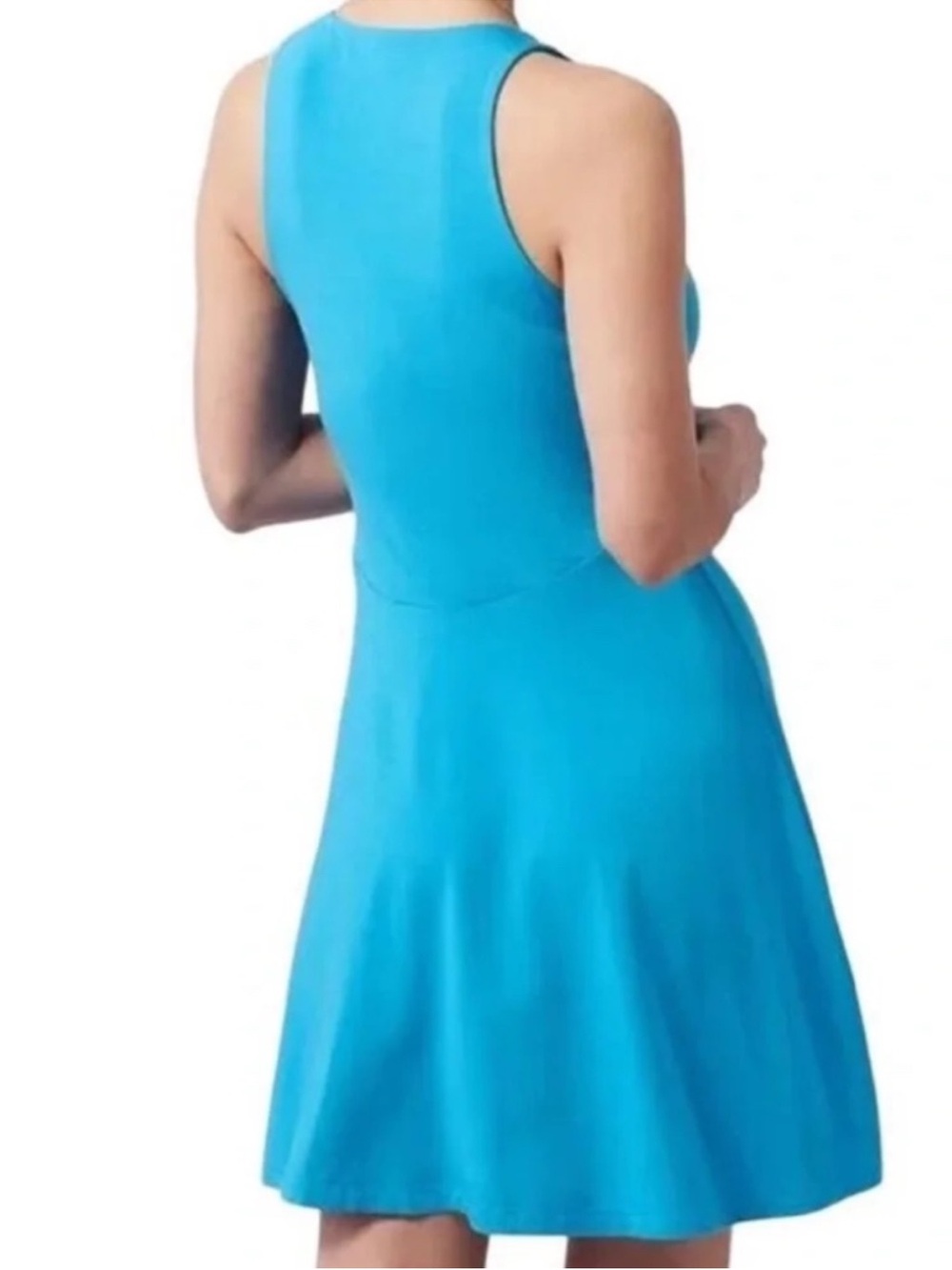 Athleta Santorini Thera Dress In Aqua/Sky Blue Size XS - Picture 4 of 11